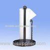 12 3/4-inch Upright Paper Tower Holder with Antique Plated Finish