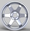 Rays TE37 designs alloy wheels