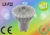 High Power 3W GU10 Dimmable LED Spotlight 6000K Cold White Shop Lighting , Ceramic Body