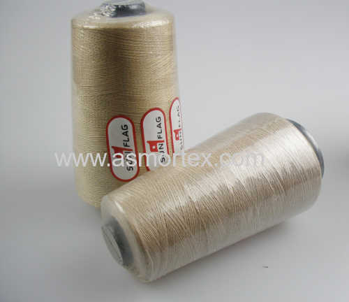 Polyester machine sewing thread