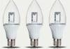Hotel 3W 6W LED Candle Lamp 3000K Warm White E27 LED Light Bulb 180 Degree