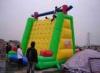 Large Playground Inflatable Rock Climbing Wall , Inflatable Rock Climbing Wall Distributor