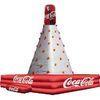 Funny Exciting PVC Inflatable School Rock Climbing Wall , 6 Meter