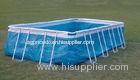 Rectangular Large Steel Frame Inflatable Swimming Pool for School