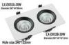 Two Head Dimmable LED Downlight 2*15W COB LED Ceiling Light High Efficiency