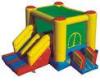 Kids Play Inflatable Princess Bouncy Castle , Pvc Tarpaulin And Harmless