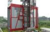 Red / Blue Customized Industrial Elevators With Galvanized High efficiency