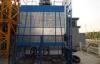 Safety Rack and Pinion Hoist for Construction Material and Personal , Single Lifting Cage