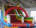 Inflatble Slide / inflatable rainbow slide 0.55mm PVC Tarpaulin