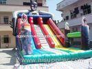 Inflatble Slide / inflatable superman slide 0.55mm PVC Tarpaulin