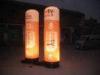 Advertising Inflatable Lighting Pillar , Led Light Inflatable For Decoratin