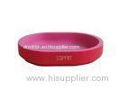 Fuchsia And Pink Poly Resin Pottery Soap Dishes