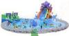 Giant Inflatable Water Park For Kids / Inflatable Pool With Slides