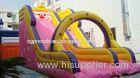 commercial inflatable slide for water park double water slide