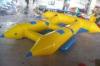 Customize Inflatable Flying Fish Boat for 4 Rides for Water Play