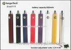 Kanger Evod Variable voltage Ecig battery / vv twist Ego battery 900mah