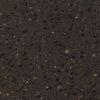 Black scratch resist Artificial Quartz stone for kitchen / bathroom