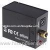 Stock Digital Analog Converter Adapter for RCA L/R to SPDIF Optical & Coaxial