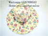 2014 new design linen lady hats for trip OEM service