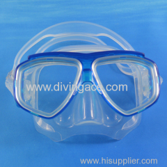 New wholesale PVC two lens diving mask