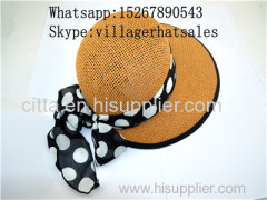 VG-WV006New 2014 style lady's straw hat for summer outing