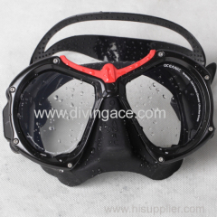Two lens silicone diving goggles/diving glasses/mask