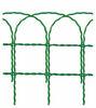 Professional PVC Coated Iron Wire Mesh , Green Welded Garden Fence