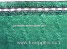 Dark Green HDPE Material Fence Net , Garden Balcony Shade Netting