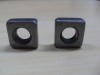 carbon steel square nuts M6