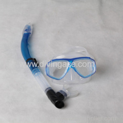 Various color diving goggles snorkel set manufacturer