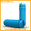 Popular use sports water bottles with flip straw