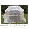 Balcony HDPE Waterproof Canvas Tarps / Clear heavy duty poly tarps