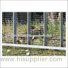 PVC Coated Iron Wire Mesh , White Fence For Preventing From Animals