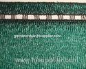 HDPE Material 280 Gram Dark Green Fence Net Garden Shade Netting With Eyelet