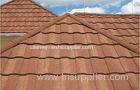 Wave Roof Tiles , Stone Coated Metal / Steel Roofing Tile