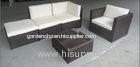 Weatherproof Black rattan garden furniture