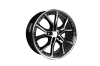 Car Alloy Wheels nice design with chrome rivets