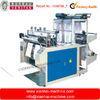 Heat Sealing / Cold Cutting Plastic Bag Making Machine Double Layer 0.3 MM Thickness