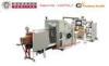 10kw Bottom Square Flour Kraft Paper Bag Making Machines PLC Control