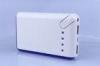 5400mah Dual USB Emergency Power Bank with LED flashlight