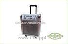 Active Trolley Speaker With Dynamic Sound and Two Microphones and Guitar Input Jacks