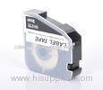 white industrial Label Maker Tape durable 6mm , 9mm , 12mm for cable id