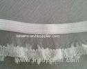 White Woven Elastic Webbing / custom made nylon elastic tapes 2.5cm