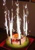 OEM High grade ice Birthday Cake Fireworks candle for Holiday , New Year