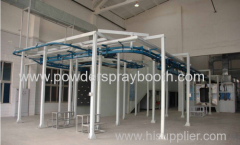 overhead powder coating production line