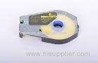 Length 30m Printer Spare Parts label tape yellow for Wire Marking Machine