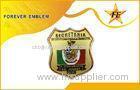 High Quality Souvenir Metal Sheriff / Fire / Military Police Badges For Unit Or Arm