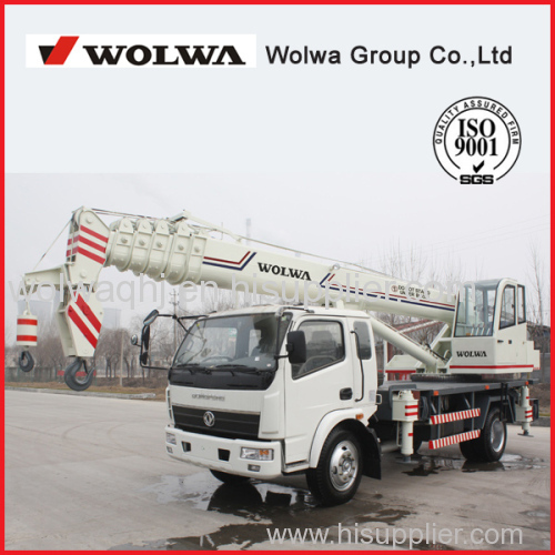 China truck crane High Quality Wolwa 12 Ton Truck Crane