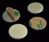 Adhesive backed rare earth disc magnet
