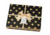 Luxury Polkas Dots Chocolate Gift Box Cardboard Box Trays Insert